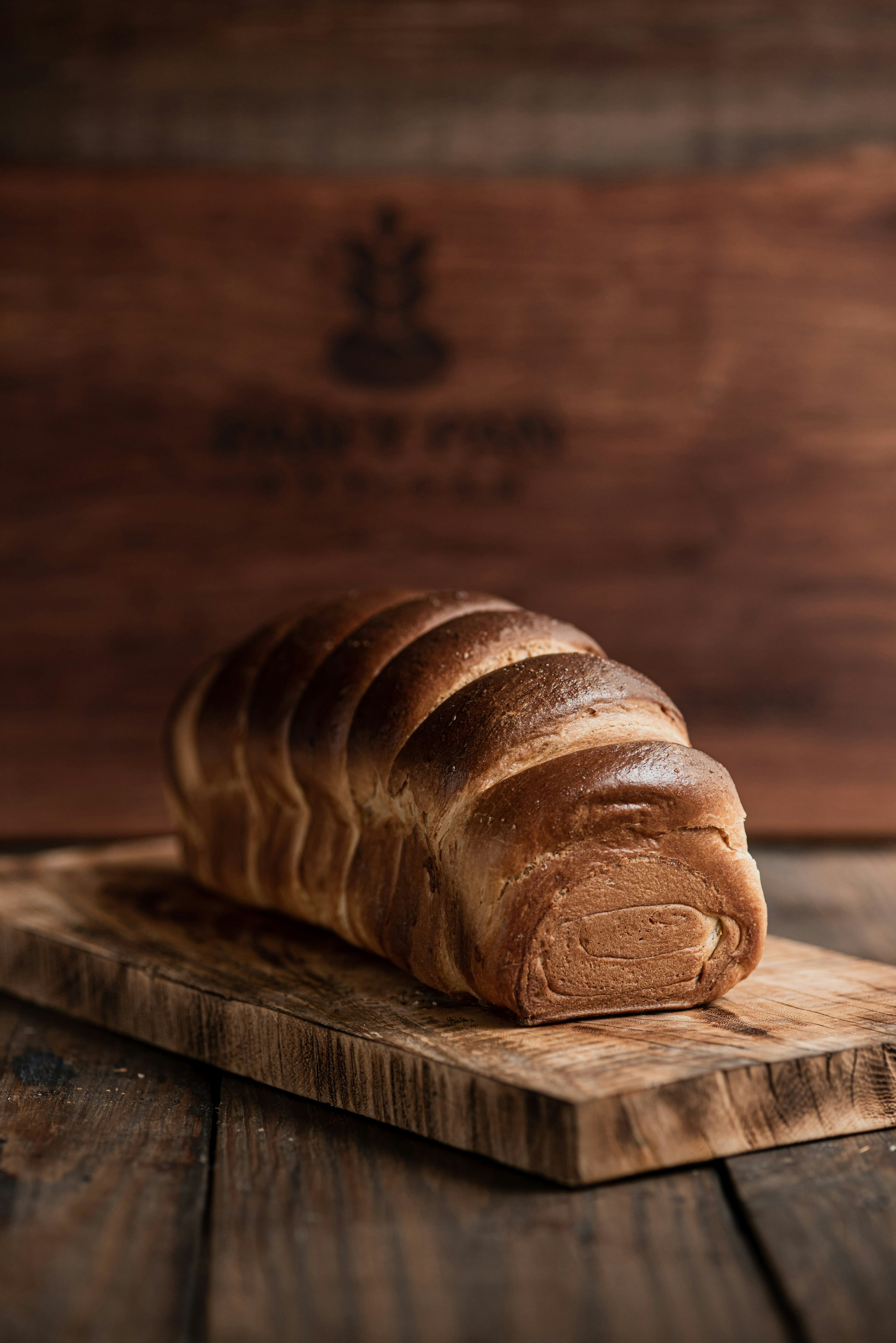 Classic French brioche loaf
